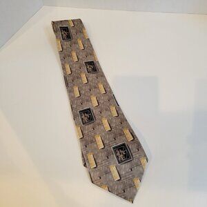 Vintage Picasso Visage 1963 Museum Masters Neck Tie 100% Silk EUC Fine Art